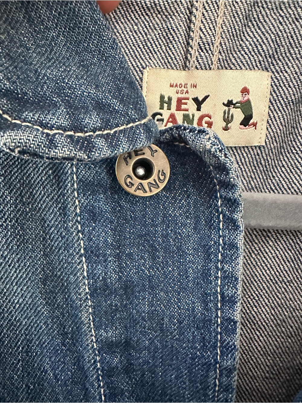 Hey Gang Womens Chore Jacket - Picture 4 of 6